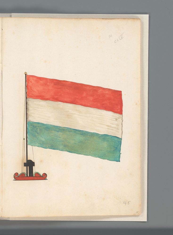 Vlag van de Republiek der | Free Photo Illustration - rawpixel - Republiek Der Zeven Verenigde Nederlanden