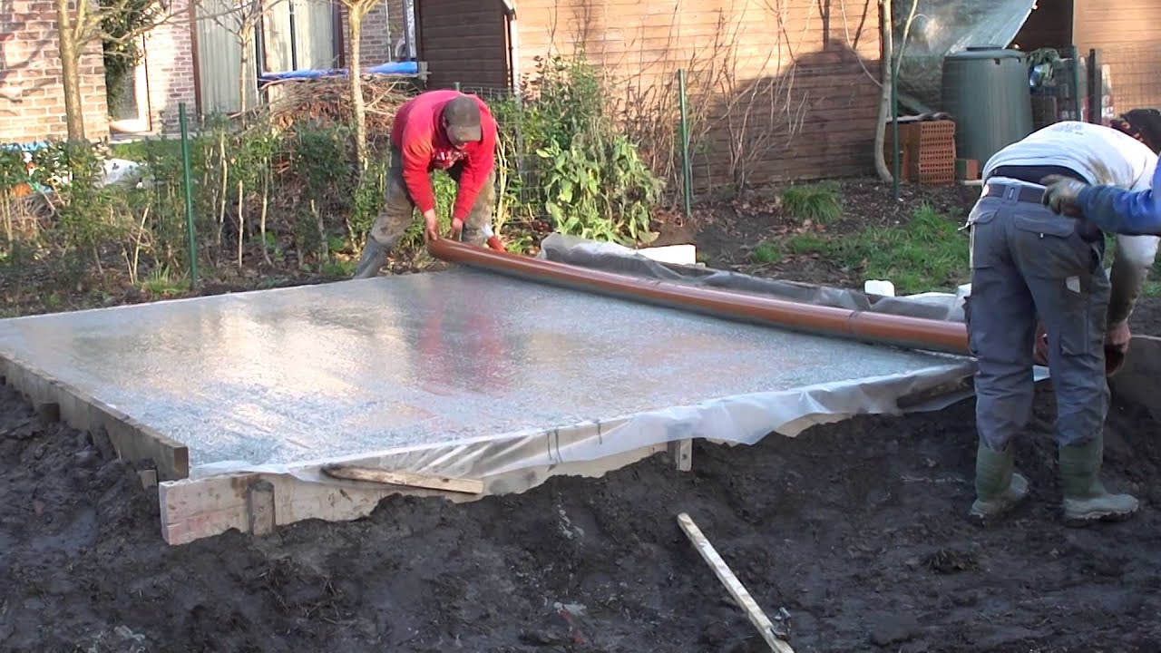 Pir Isolatie Onder Betonvloer Op Zand