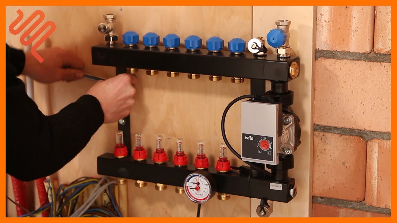 Vloerverwarming verdeler aansluiten (instructiefilm) - YouTube - Cv Ketel En Warmtepomp Ineen
