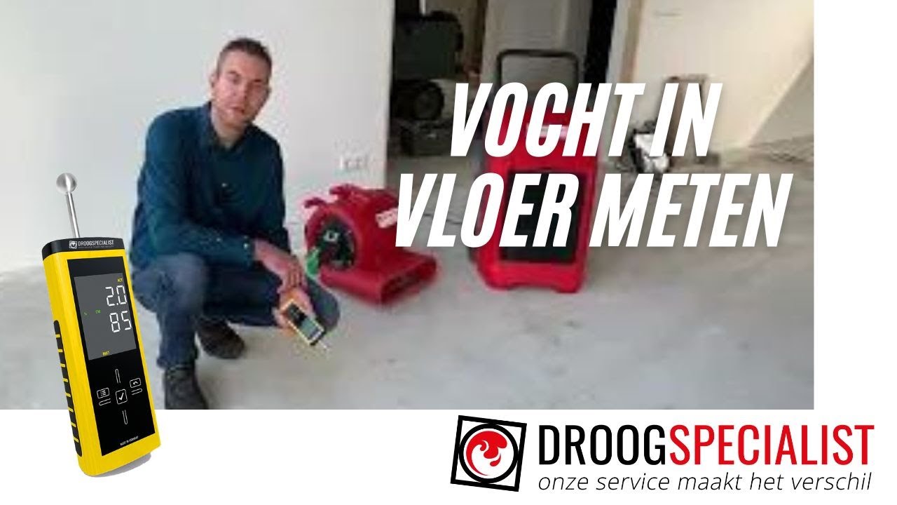 Vocht in vloer meten - YouTube - Teveel Vocht In Het Lichaam