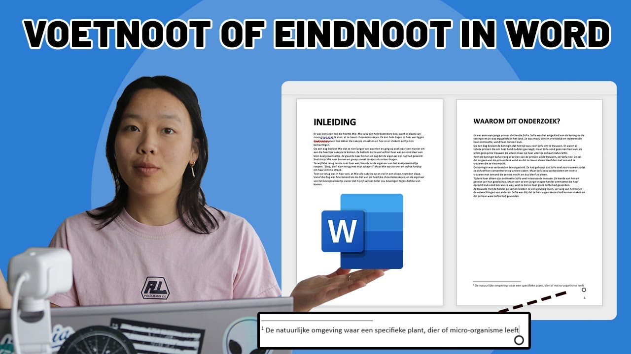 Voetnoot of eindnoot toevoegen in Word - YouTube - Voetnoot Voor Of Na Punt