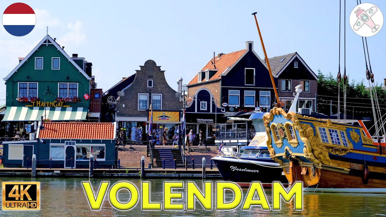 VOLENDAM │NETHERLANDS. Explore VOLENDAM in 4K! - YouTube - Welke Polder Ligt Ten Westen Van Volendam