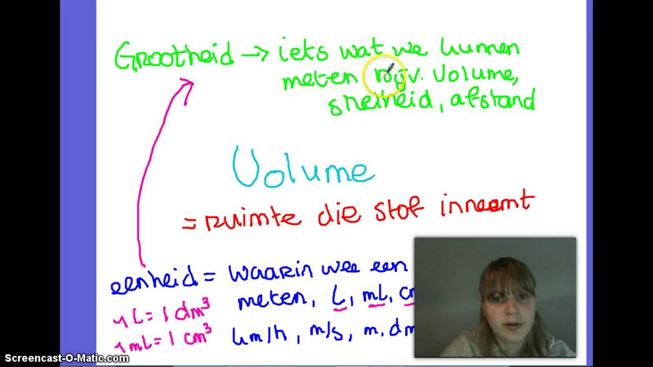 Volume berekenen - YouTube - Hoe Bereken Je Volume Scheikunde