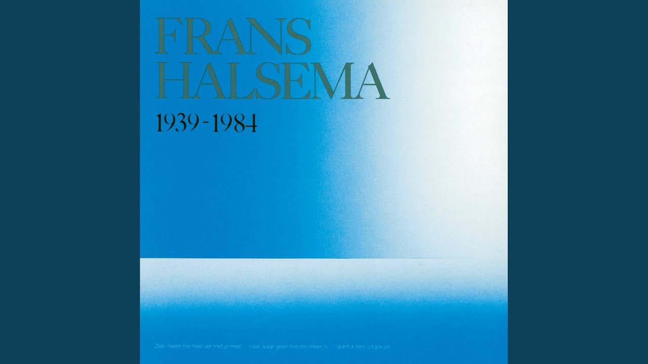 Frans Halsema Voor Haar Tekst