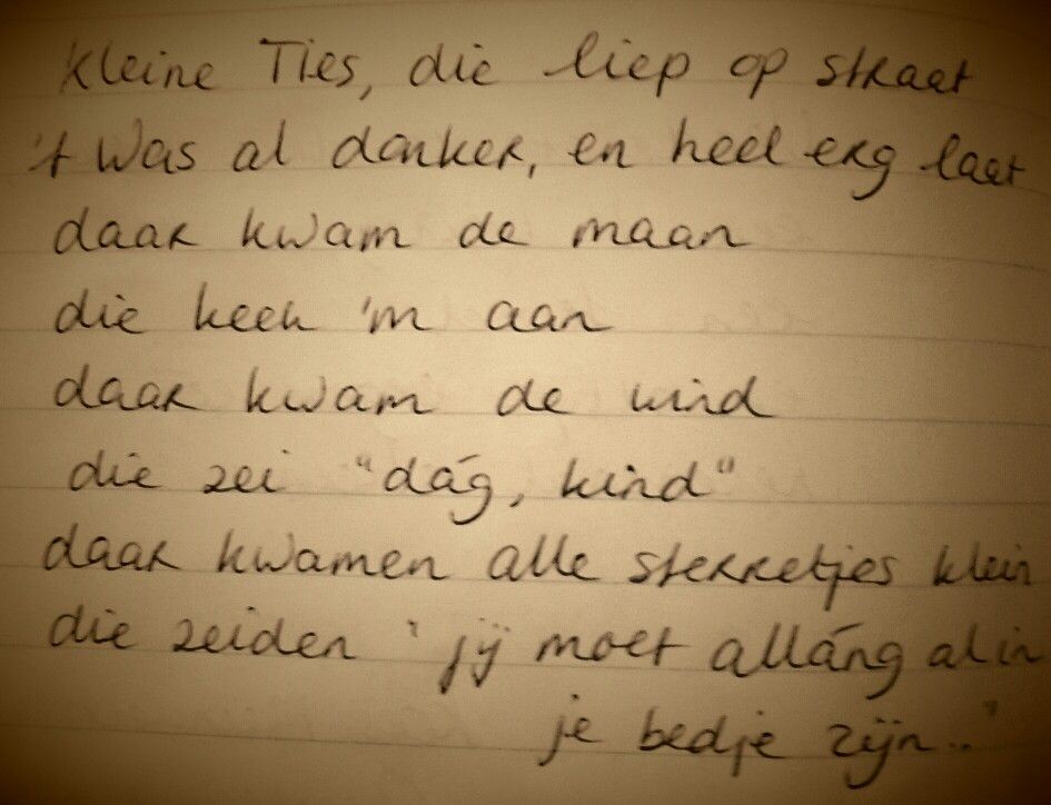 Kindergebed Voor Het Slapen Gaan