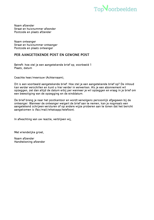 Voorbeeld Aanvraag Brief - Aansprakelijk Stellen Voor Schade Voorbeeldbrief