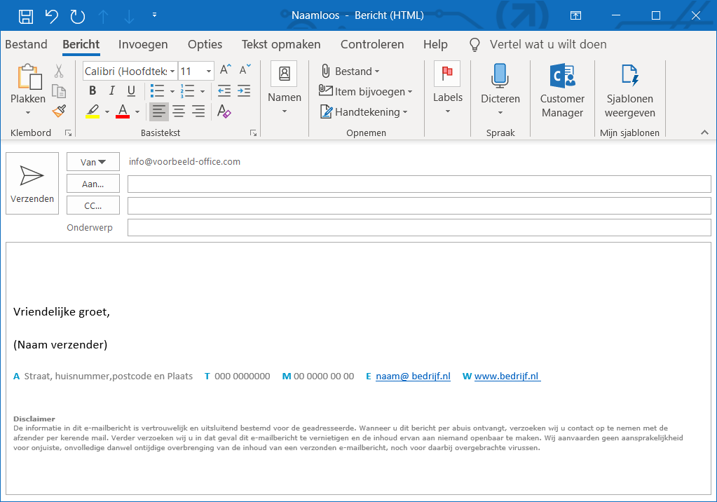 Voorbeeld Formele Email - E Mail Schrijven In Het Nederlands