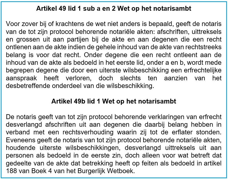 Hoe Heet Een Door Een Notaris Opgemaakt Document