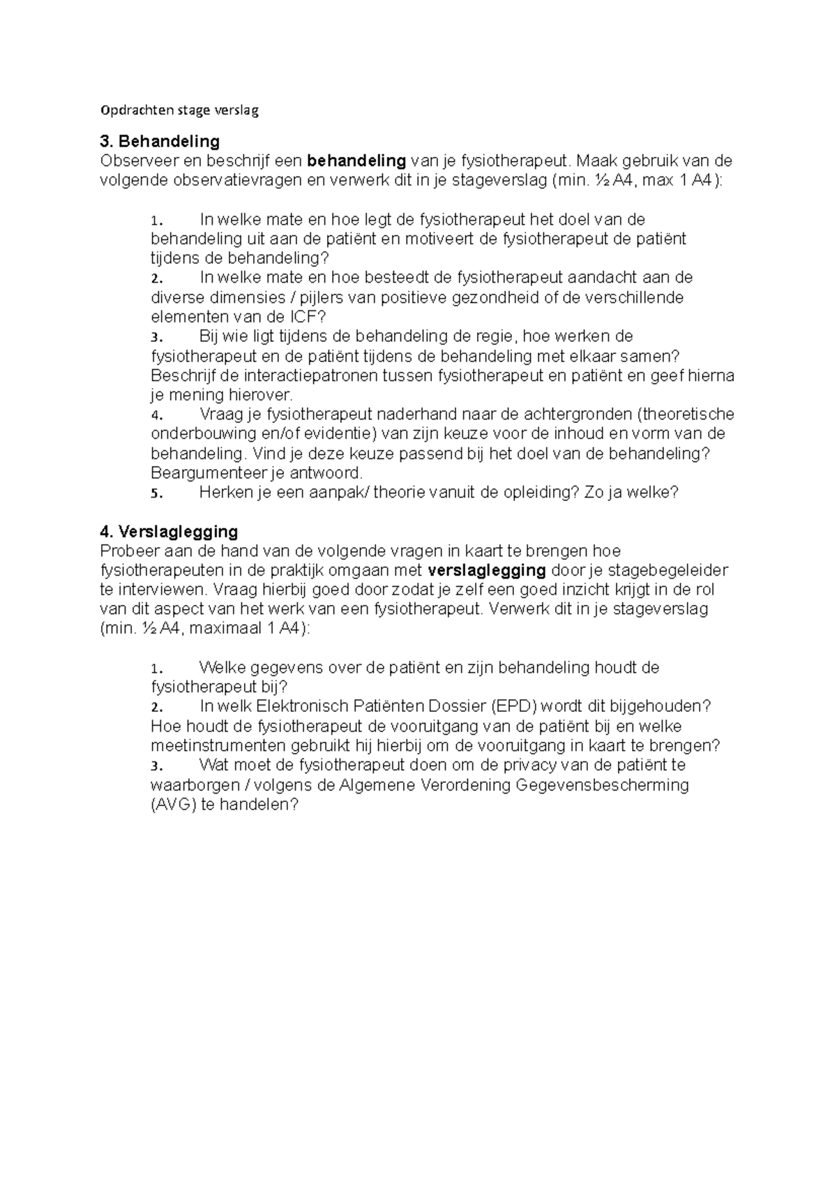 Voorblad Verslag Voorbeeld - Inleiding Van Een Verslag Voorbeeld