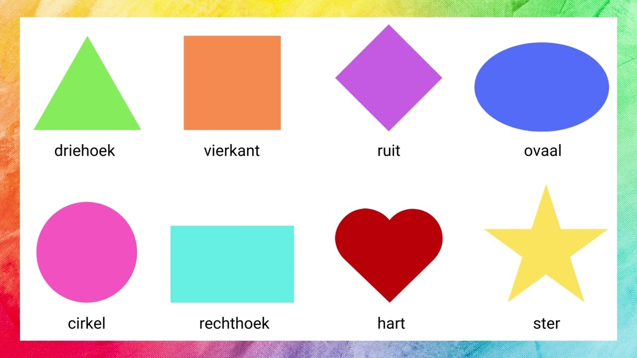 Vormenliedje - Onderwijscadeau - YouTube - Welke Soorten Ms Zijn Er