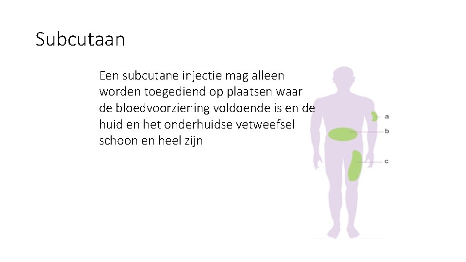 VPH Les 3 injecteren Medicatie Injecties Medicatie Injecteren - Hoeveel Procent Van Medicatie Die Je Subcutane Injectie Wordt Opgenomen