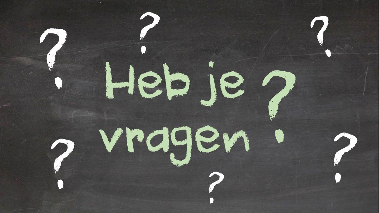 Vragen - KDO Krimpen - Mochten Er Vragen Zijn Dan Hoor Ik Het Graag