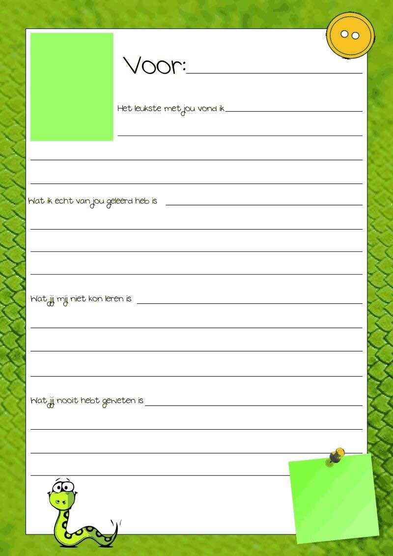 vriendenboekjes juf , meester | School, Leraar, Papieren vliegtuigjes - Handboek Voor Leraren Pdf Free Download