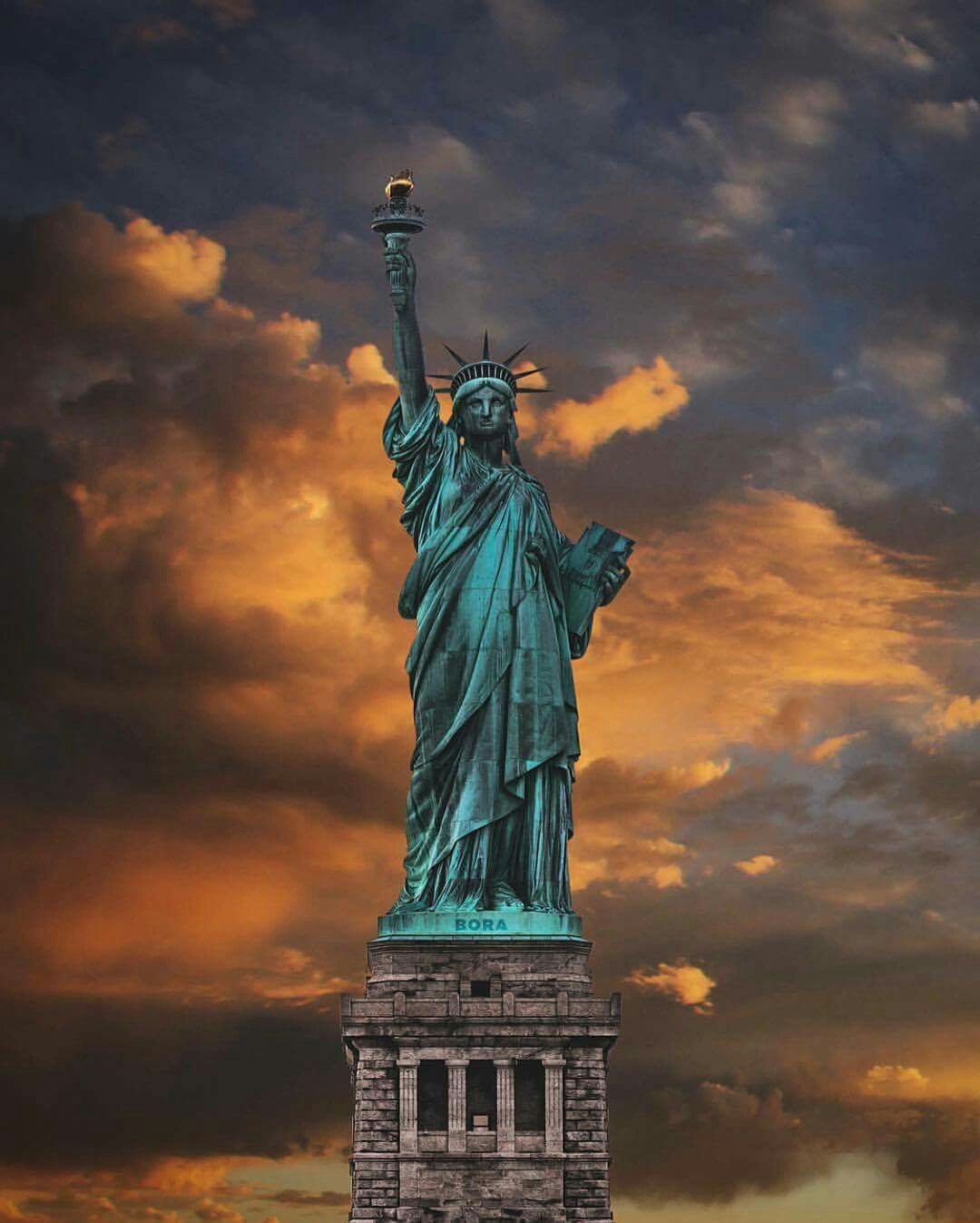 Vrijheidsbeeld | New york statue, Liberty new york, New york city - Hoe Hoog Is Het Vrijheidsbeeld In New York