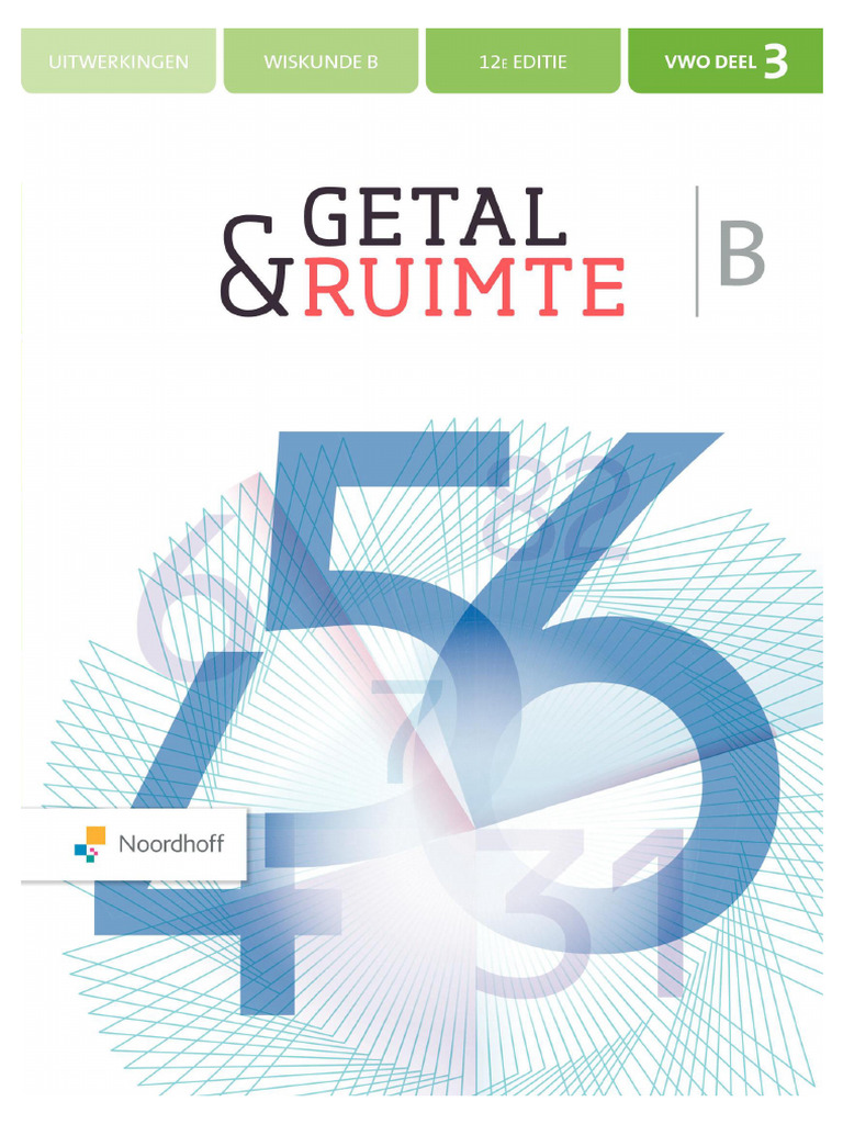 Getal En Ruimte Vwo 3 Uitwerkingen