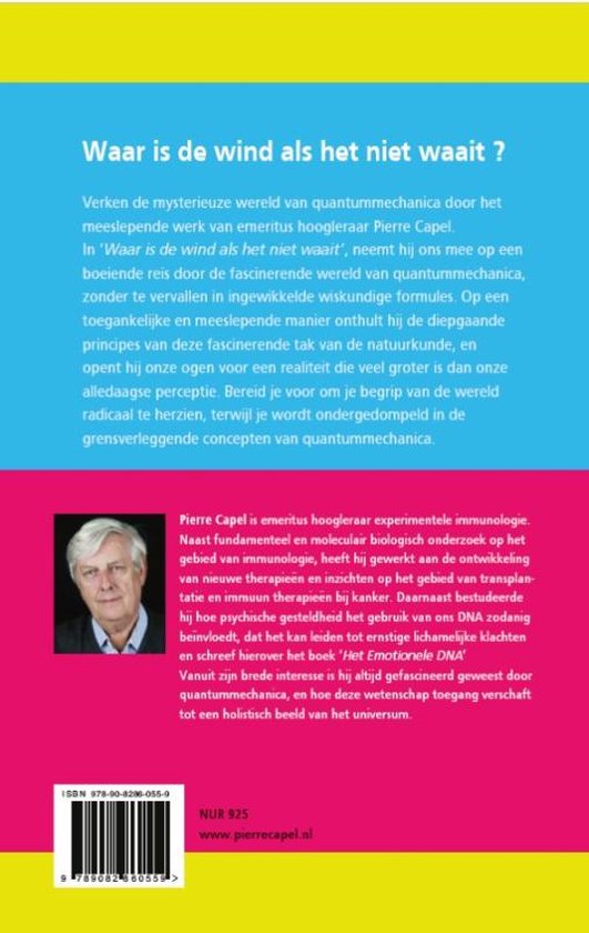 Waar is de wind als het niet waait, Pierre Capel | 9789082860559 - Waar Is De Wind Als Het Niet Waait