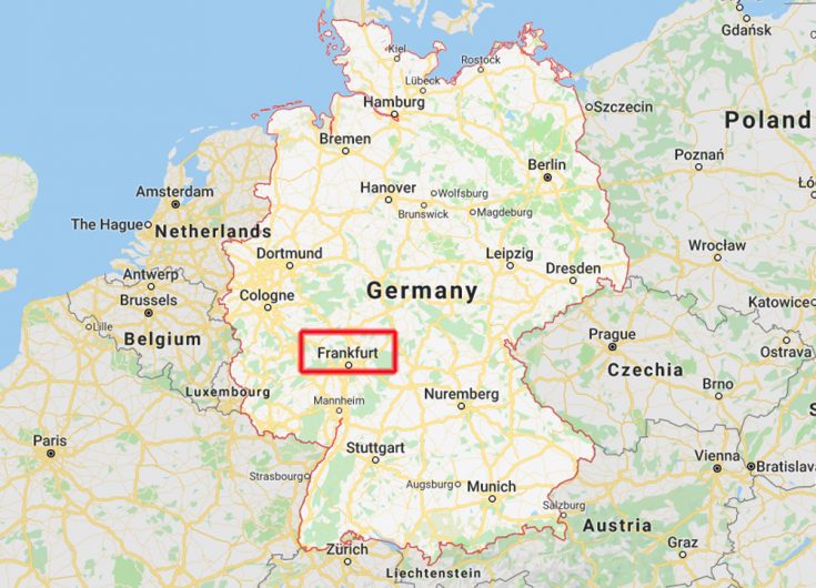 Waar Ligt Frankfurt Op De Kaart - Vogels - Waar Ligt Frankfurt Op De Kaart
