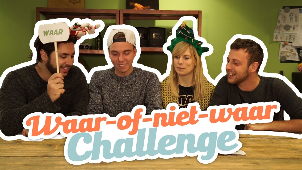 WAAR OF NIET WAAR CHALLENGE! - YouTube - Waar Of Niet Waar Vragen Grappig