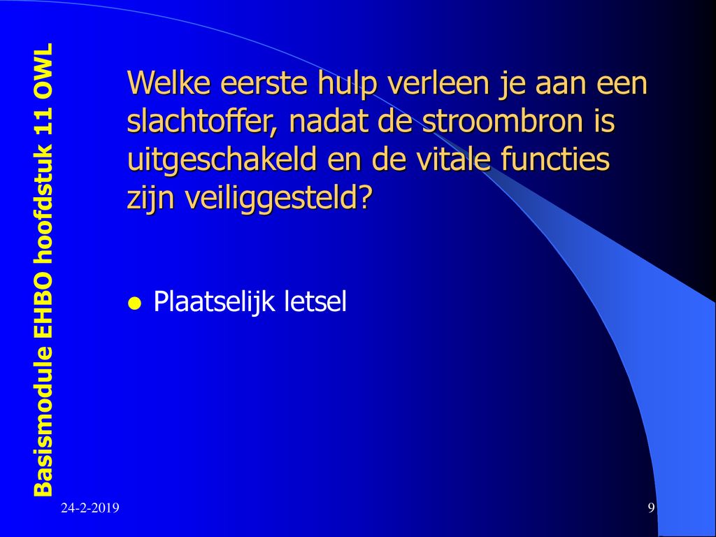 Waarvan hangt de schade af die stroom door het lichaam kan aanrichten - Welke Vitale Functie Controleer Je Als Eerste Bij Ieder Slachtoffer