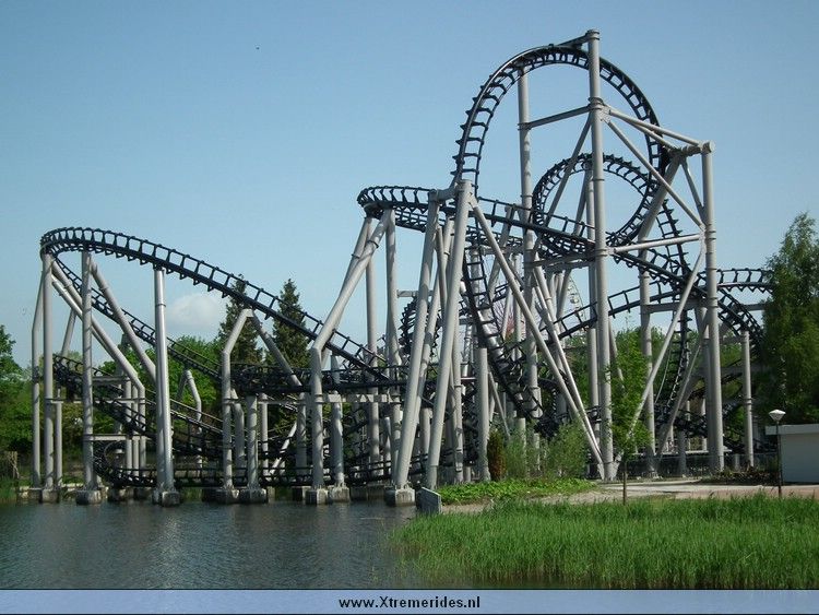 Walibi Holland -2011- | Achtbaan, Attractiepark, Holland - Hoe Hoog Is Het Reuzenrad In Walibi