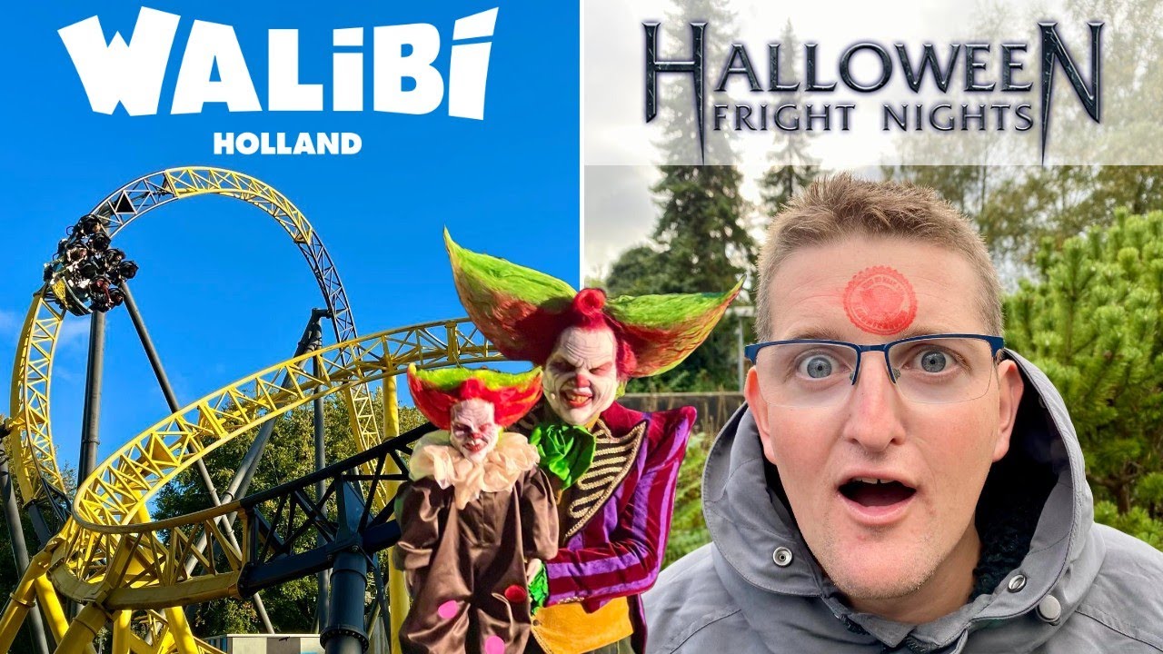 Walibi Holland Vlog October 2023 - Halloween Fright Nights - YouTube - Tot Hoe Laat Is Walibi Holland Open