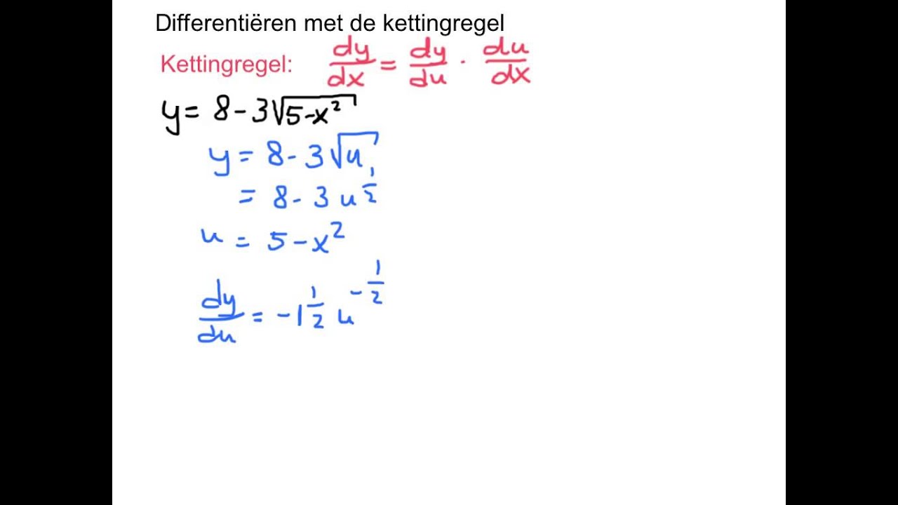Wanneer Gebruik Je De Kettingregel