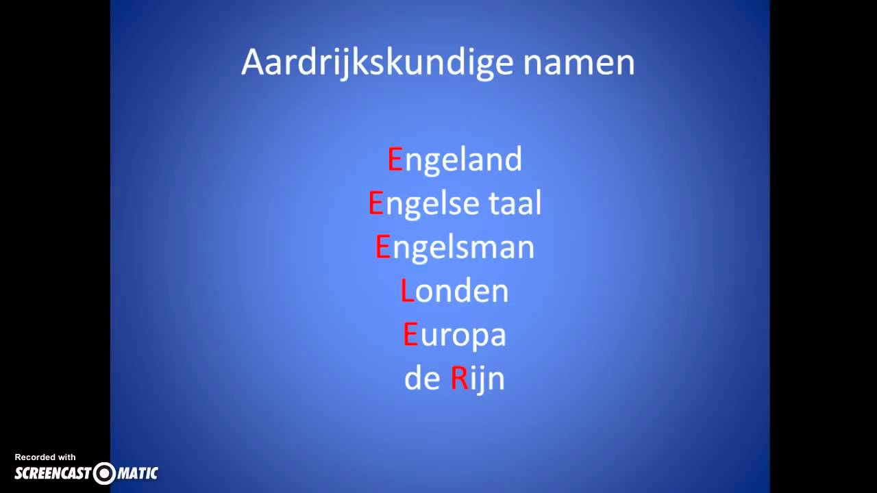 Wanneer schrijf je hoofdletters? - YouTube - Schrijf Je Gemeente Met Een Hoofdletter