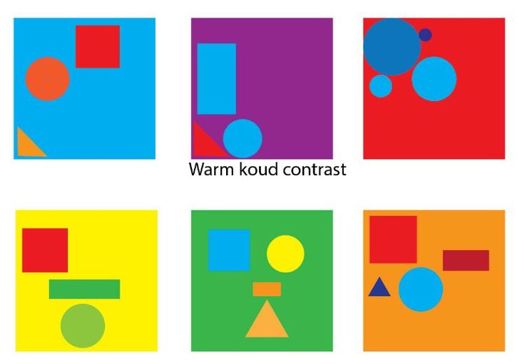 Warm koud contrast | Kleuren, Kleurenleer - Ergens Heet Noch Koud Van Worden