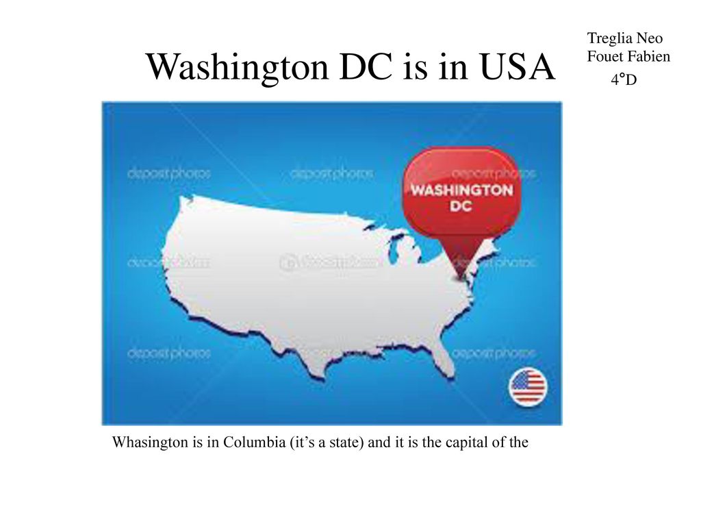 Washington Dc Is In Which State Of Usa