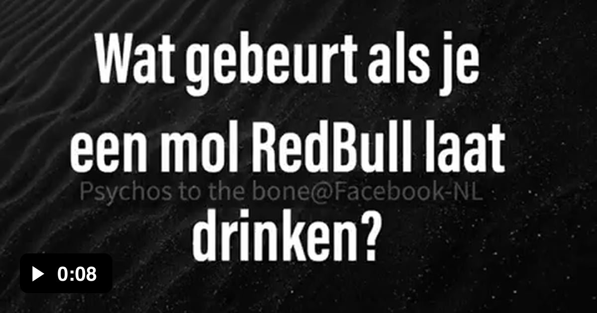 Wat Doet Redbull Met Je Lichaam