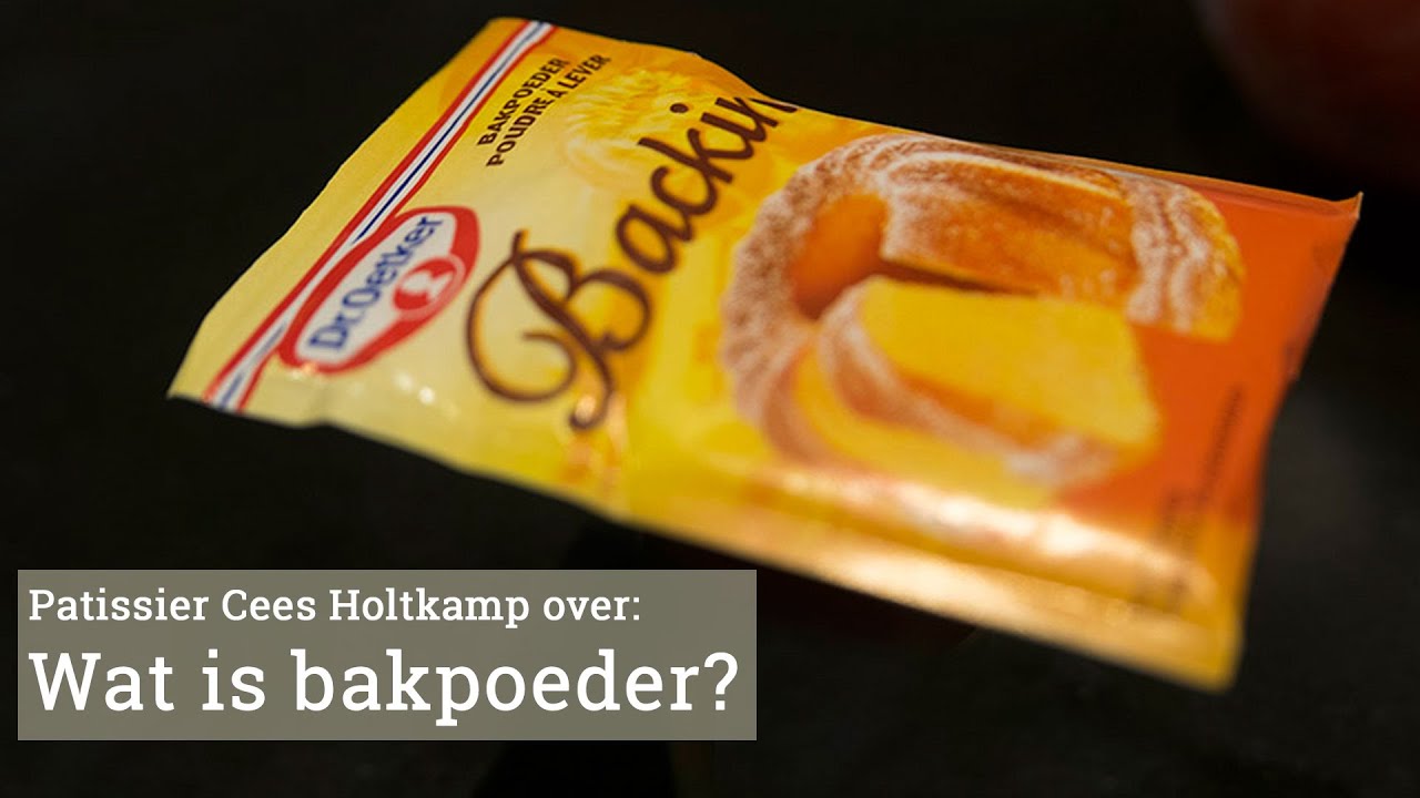 Wat is bakpoeder en waarom? Cees Holtkamp vertelt. - YouTube - Hoeveel Gram Is Theelepel Bakpoeder