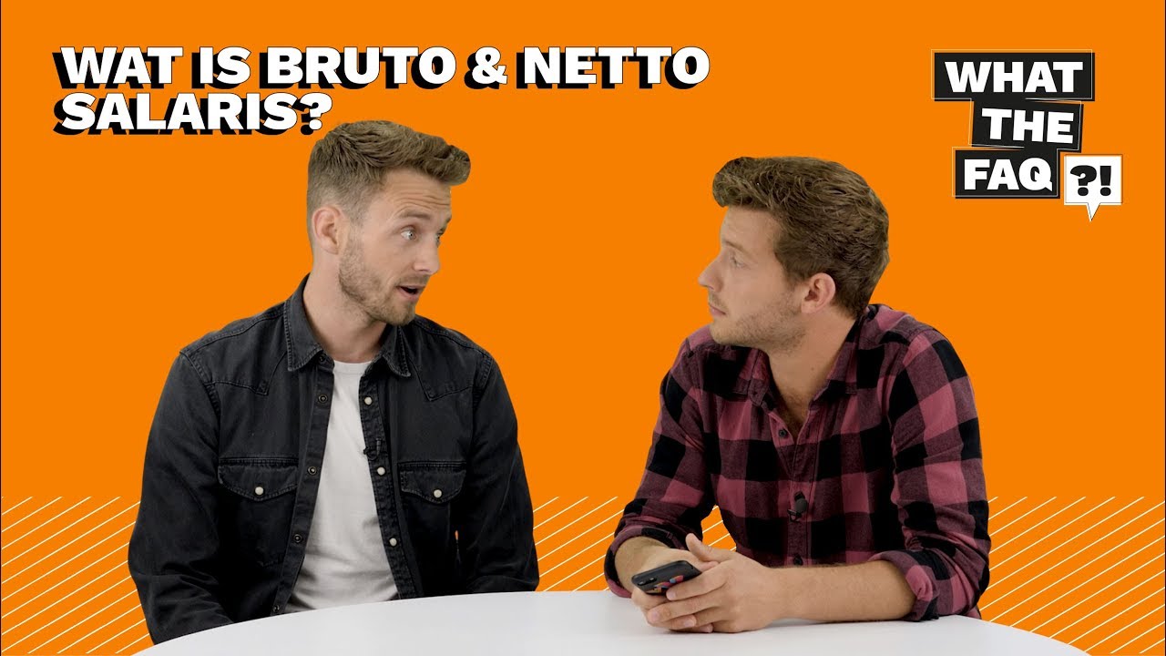 Wat is bruto- en nettosalaris? - What the FAQ?! [#11] - YouTube - Hoeveel Procent Is Bruto Naar Netto