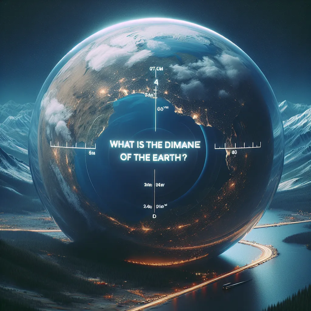 Wat Is De Diameter Van De Aarde