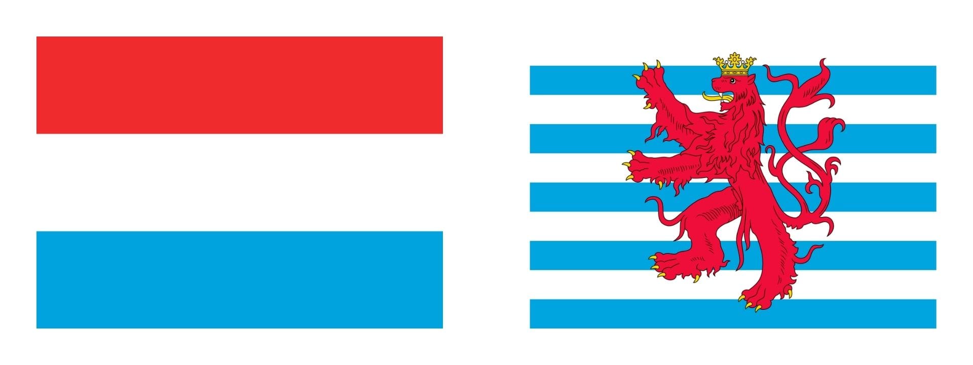 Wat is de vlag van Luxemburg? - LuxemburgInfo.nl - Waarom Heeft Luxemburg Dezelfde Vlag Als Nederland