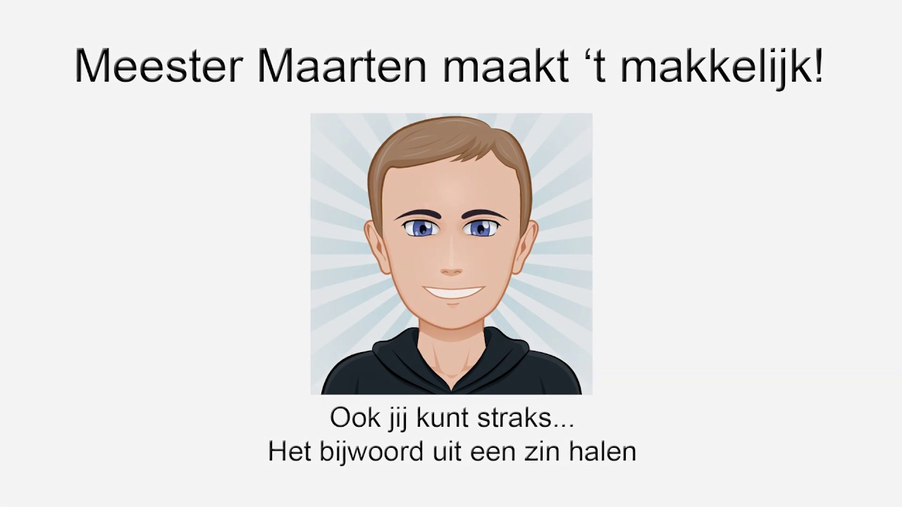 Waar Zegt Een Bijwoord Iets Over