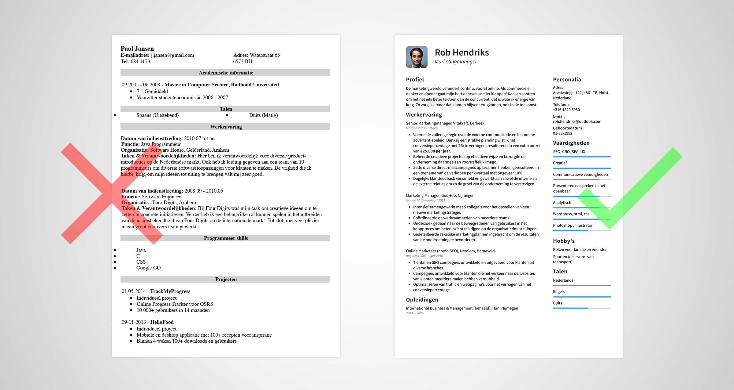 Wat is een CV? [Inclusief 3 voorbeelden en schrijftips] - Hoe Ziet Een Cv Eruit