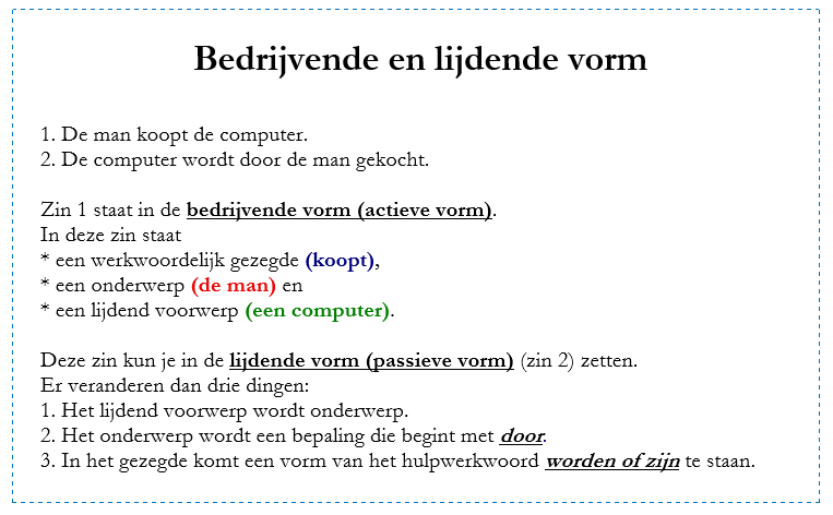 Lijdend Voorwerp In Een Zin