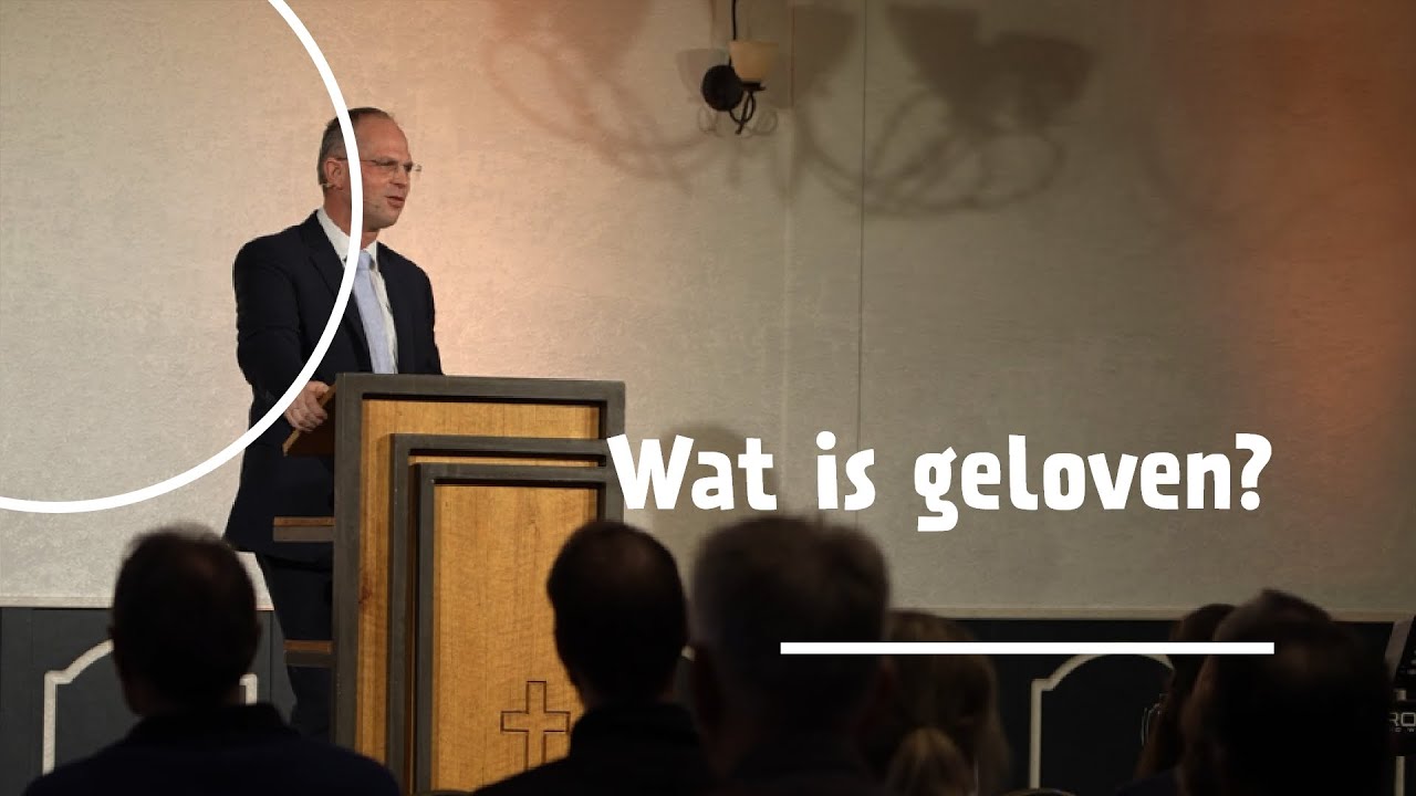 Wat is geloven? | ds. K. (Krijn) Hak - YouTube - Wat Is Geloven Volgens De Bijbel