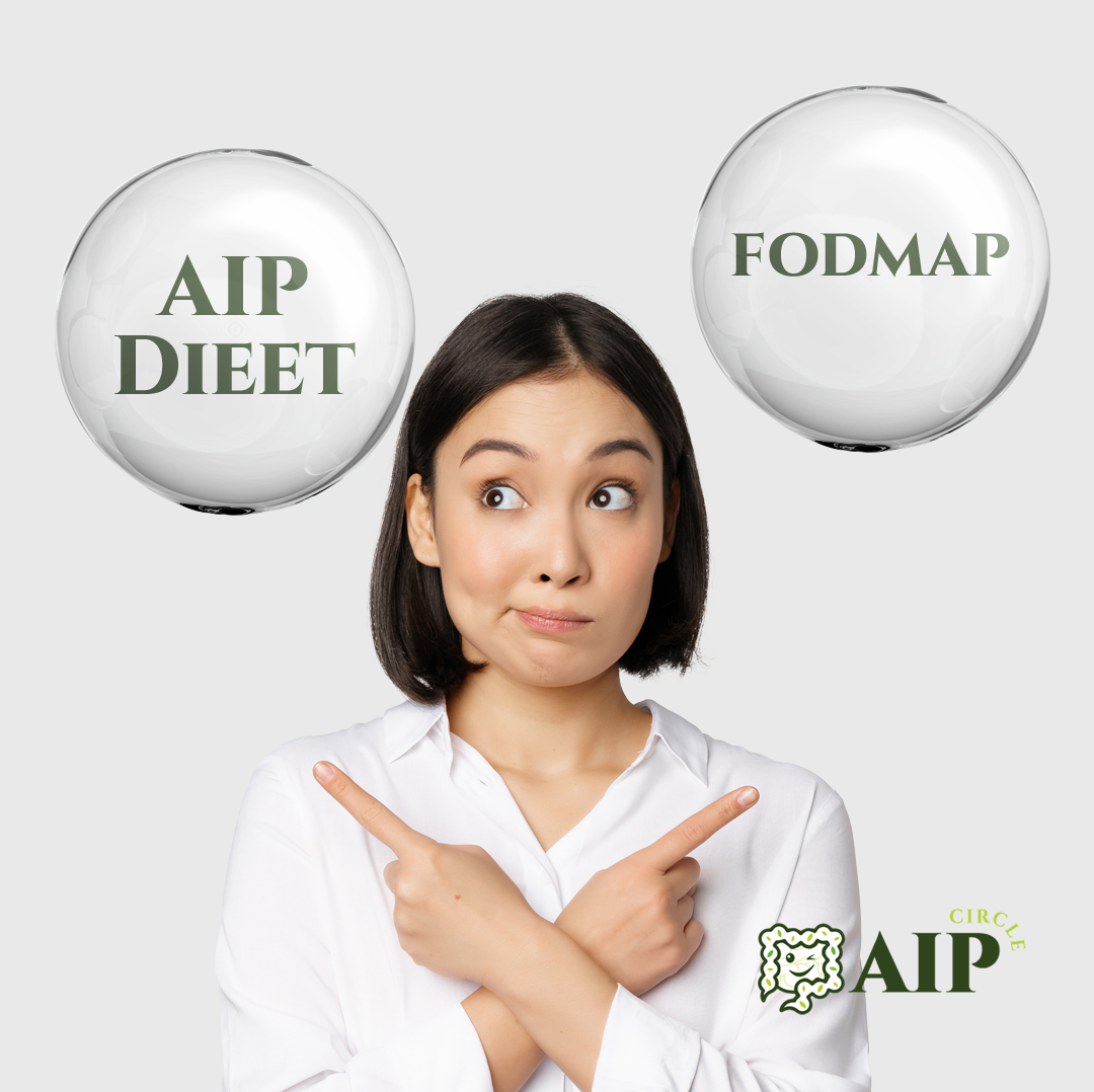 Wat is het verschil tussen het FODMAP dieet en het AIP dieet? - Tussen Neus En Lippen Door