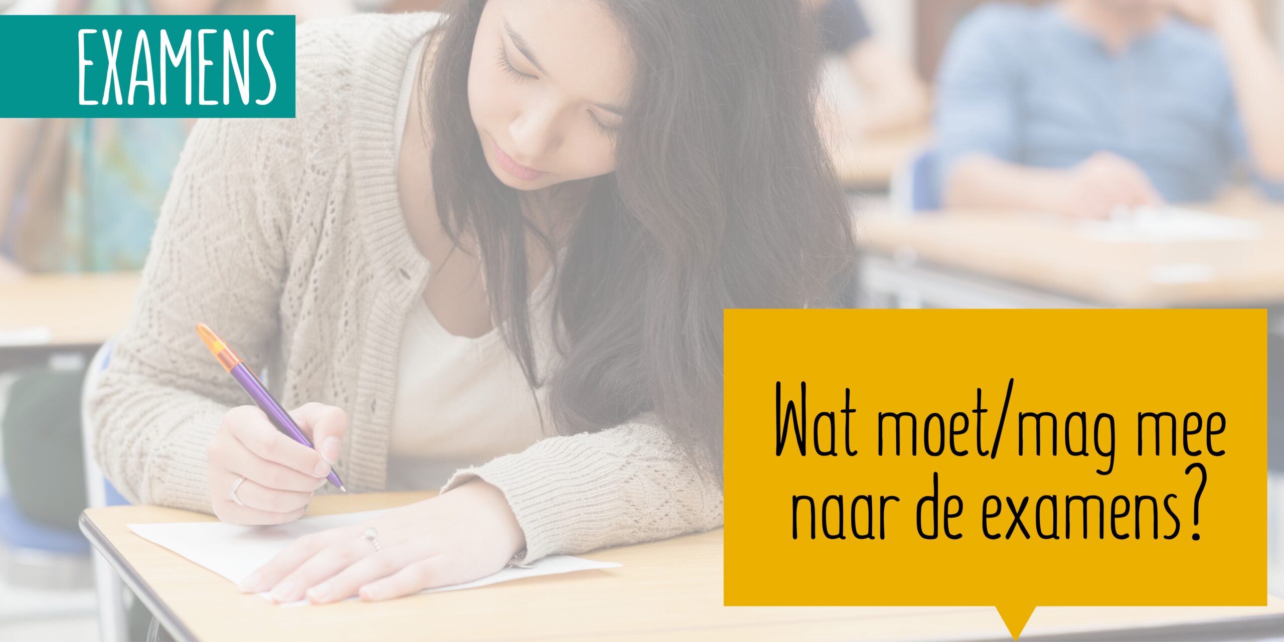 Wat mag je meenemen naar het examen? - pUber bijles & coach - Mag Je Een Etui Meenemen Naar Het Examen