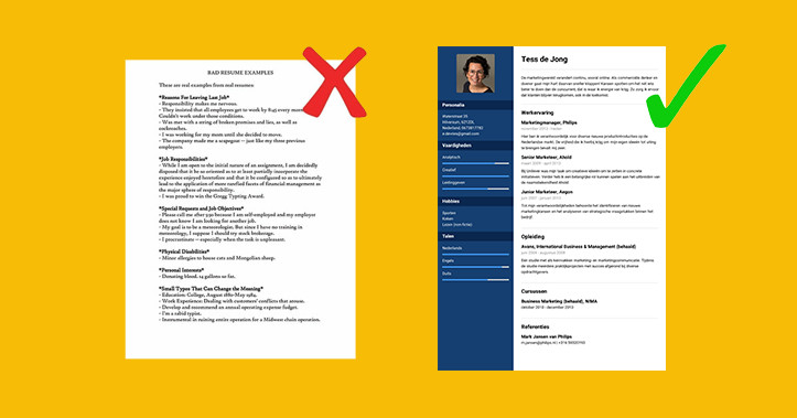 Wat Moet Er Allemaal In Je Cv Staan