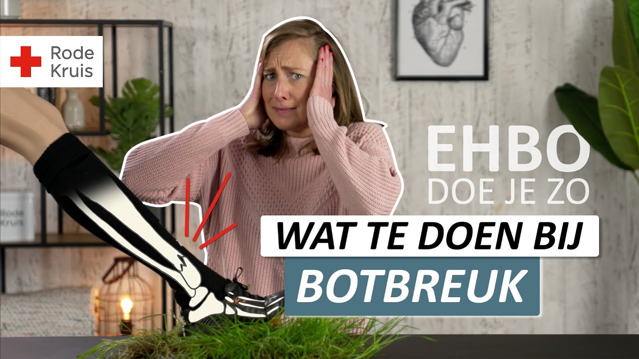 Wat te doen bij een botbreuk? | Rode Kruis - YouTube - Wanneer Is Er Sprake Van Een Open Botbreuk