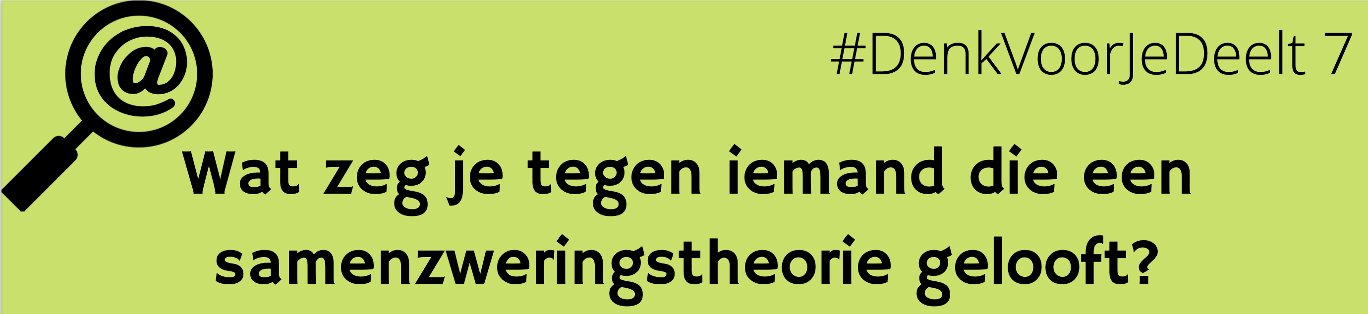 Wat zeg je tegen iemand die een samenzweringstheorie gelooft? # - Wat Zeg Je Tegen Iemand Die Naar Mekka Gaat