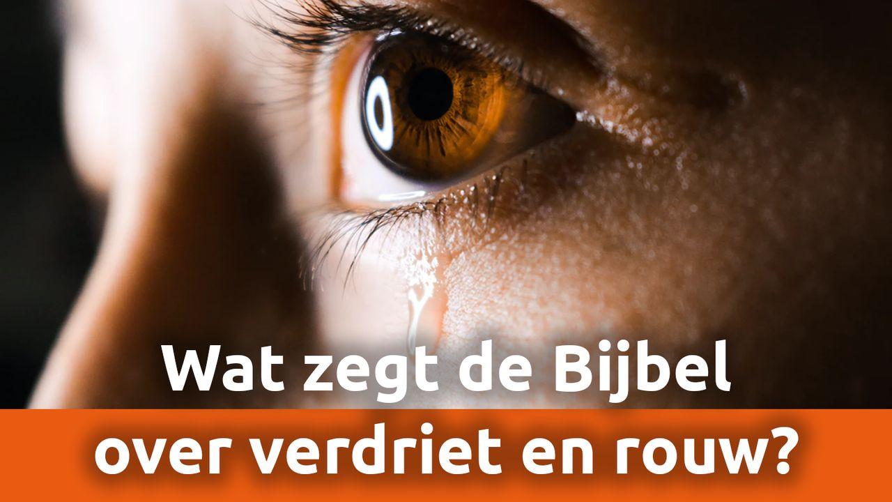 Wat zegt de Bijbel over verdriet en rouw? - Wat Zegt De Bijbel Over De Toekomst Van Israël