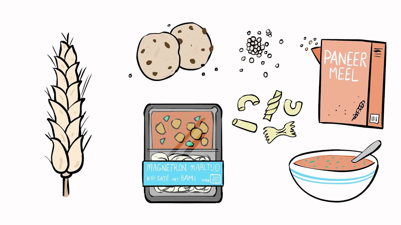 Wat zijn gluten en waarom zit het in brood? - YouTube - Zitten Er Haren In Brood