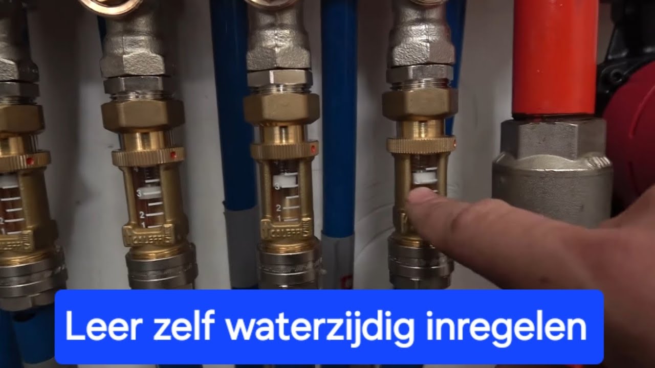 Waterzijdig inregelen van een Wth vloerverwarmingsverdeler..👍🏻 - YouTube - Hoeveel Meter Vloerverwarming Per Groep