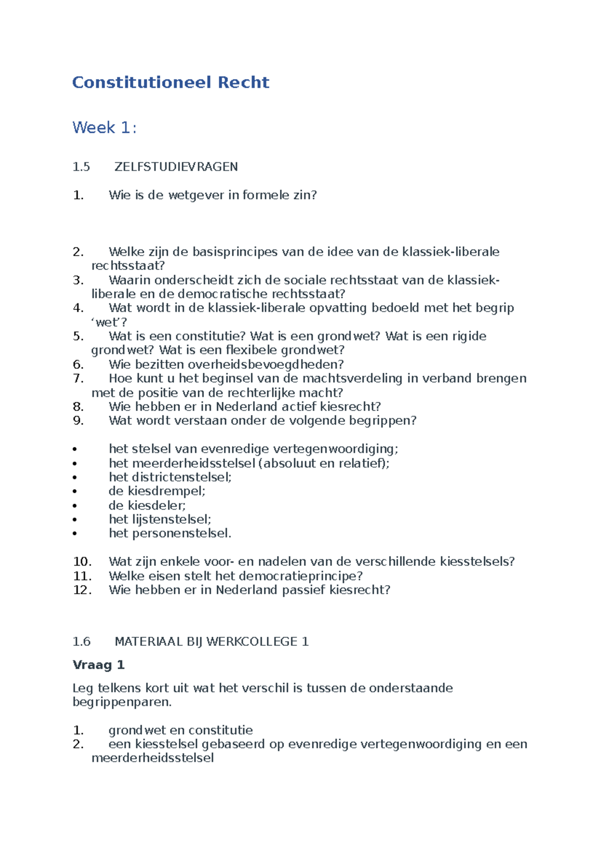 Wie Is De Formele Wetgever