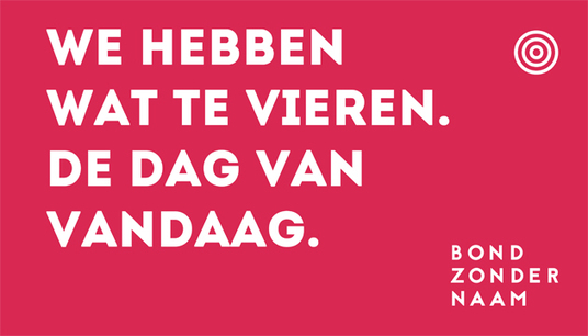 We hebben wat te vieren. De dag van vandaag. - Verstuur deze Bond - Wat Vieren We Vandaag