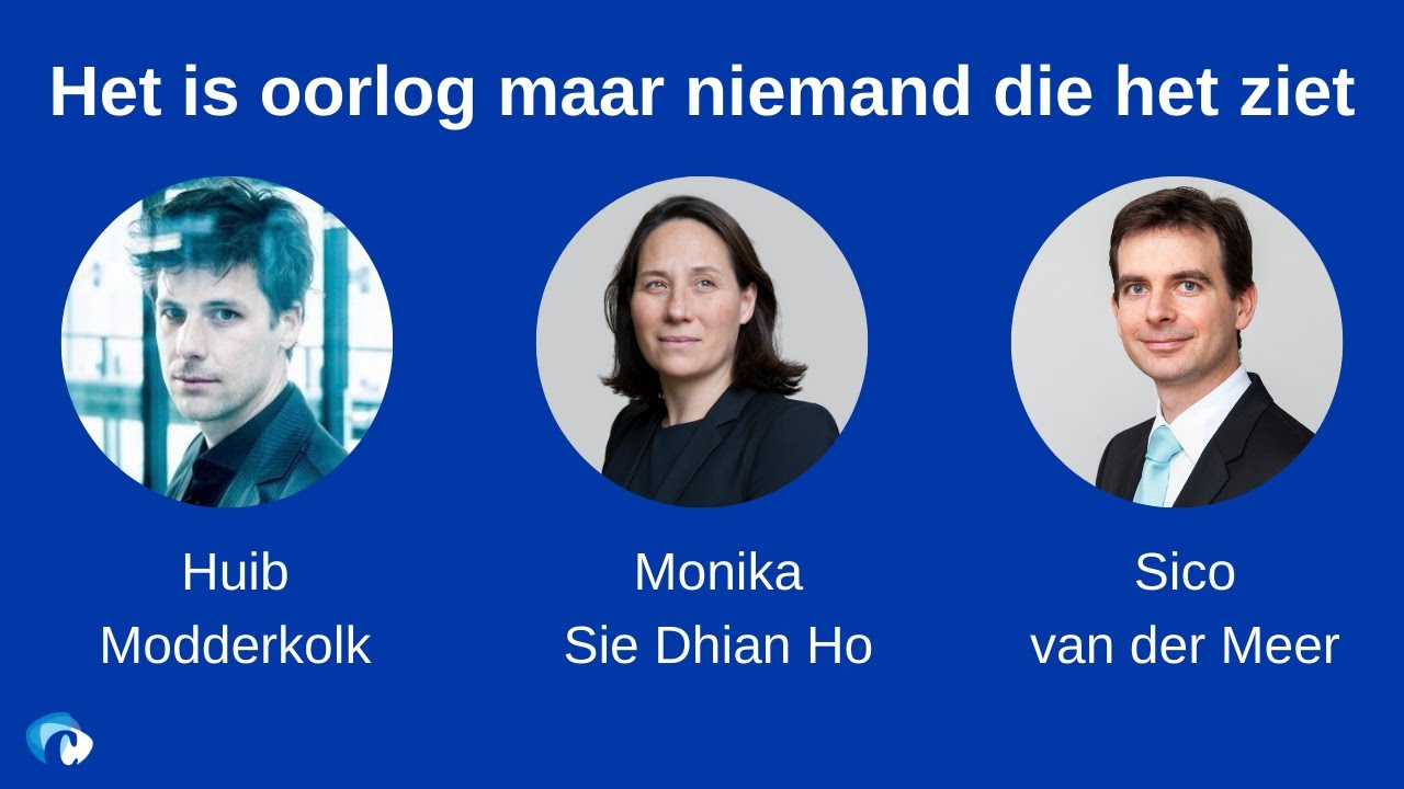 Webinar | Het is oorlog, maar niemand die het ziet | Huib Modderkolk - Het Is Oorlog Maar Niemand Ziet Het