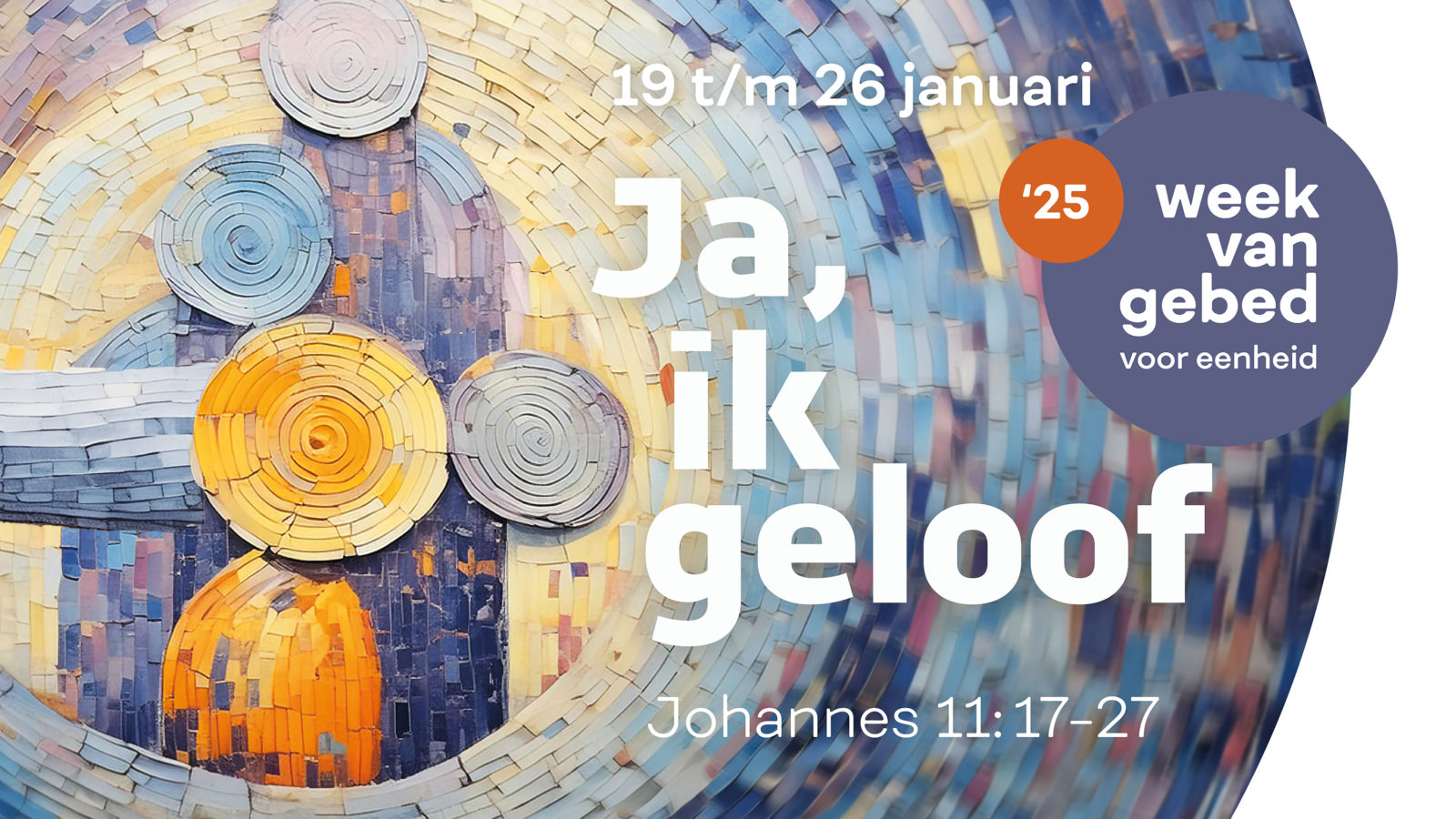 Week van gebed voor eenheid 2025 in het teken van de eerste - Petrus De Passion 2025